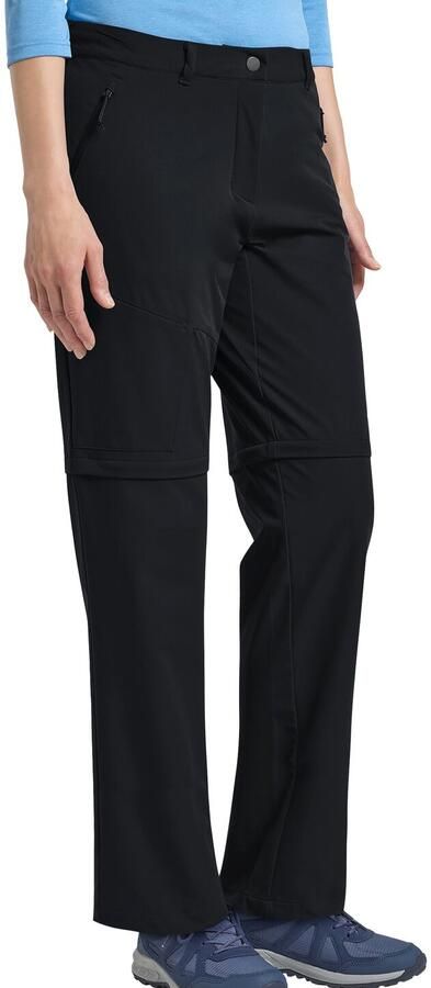 Jack Wolfskin Pico Trail Zip Off Pants Women Zip-Off-broek Heren 34 black - Foto 8
