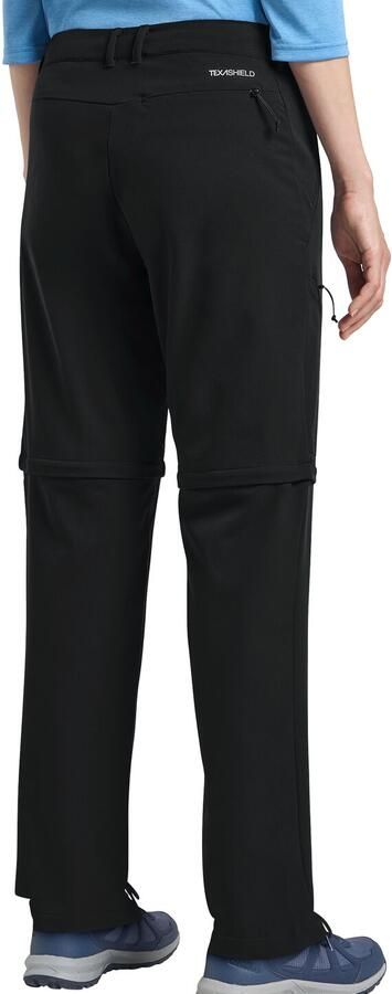 Jack Wolfskin Pico Trail Zip Off Pants Women Zip-Off-broek Heren 34 black - Foto 7