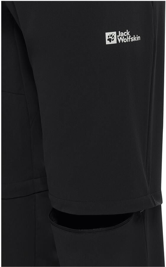 Jack Wolfskin Pico Trail Zip Off Pants Women Zip-Off-broek Heren 34 black - Foto 4