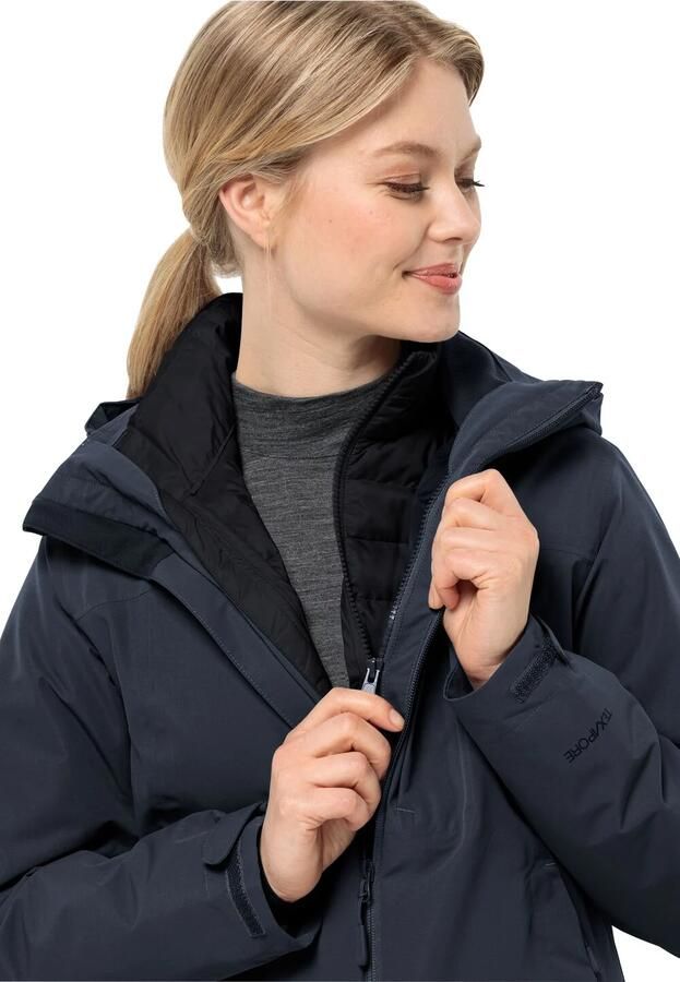 Jack Wolfskin Pilvi Down Jacket Women RDS Donsjack Dames XXL black - Foto 3