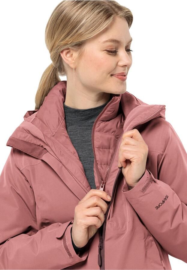 Jack Wolfskin Pilvi Down Jacket Women RDS Donsjack Dames XXL mineral red mineral red - Foto 2