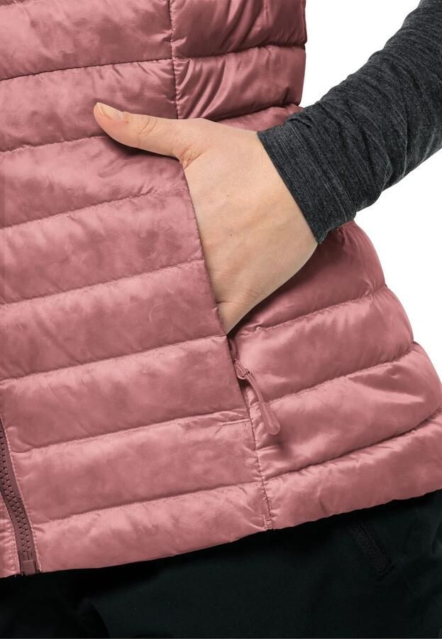 Jack Wolfskin Pilvi Down Vest Women RDS Donzen bodywarmer Dames XXL mineral red mineral red