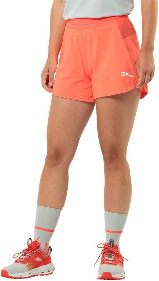 Jack Wolfskin Prelight 2in1 Shorts Women Korte wandelbroek Dames XL digital orange Digital Orange - Foto 7