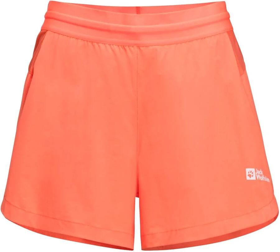 Jack Wolfskin Prelight 2in1 Shorts Women Korte wandelbroek Dames XL digital orange Digital Orange