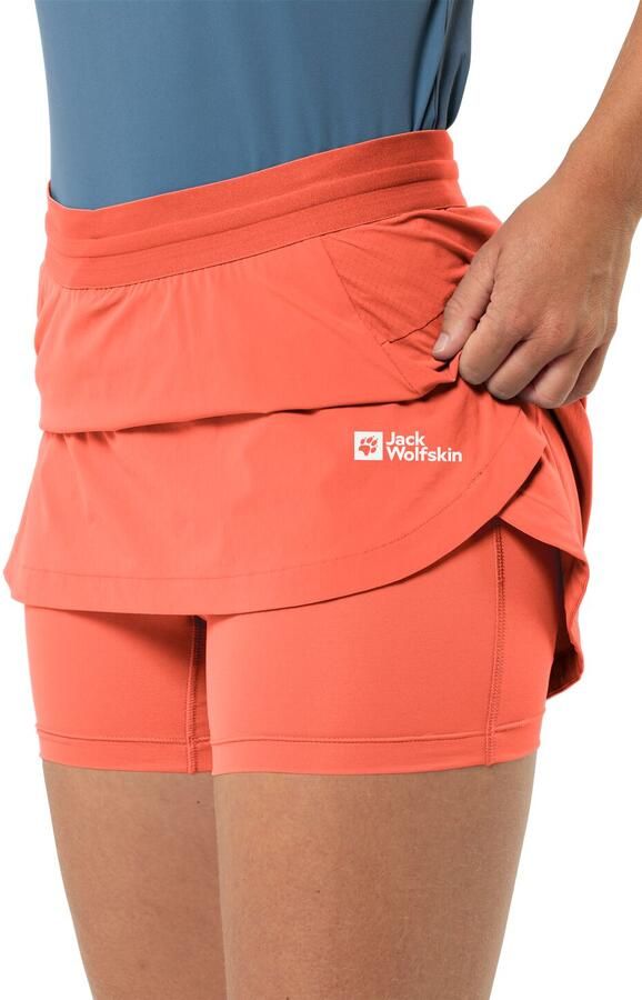 Jack Wolfskin Prelight Chill Skort Women Skort Dames XL digital orange Digital Orange - Foto 7
