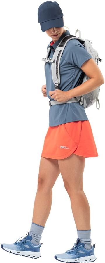 Jack Wolfskin Prelight Chill Skort Women Skort Dames XL digital orange Digital Orange - Foto 9