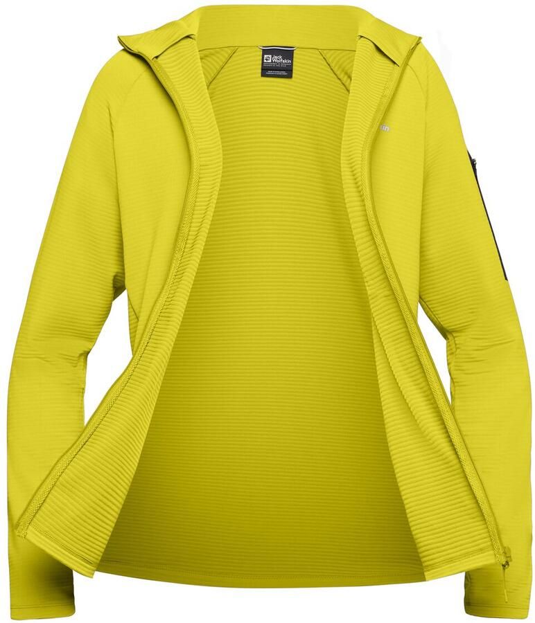 Jack Wolfskin Prelight FZ Men Fleece jack Heren 2XL chartreuse - Foto 3