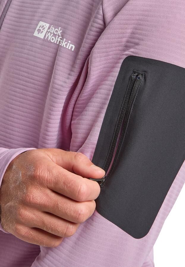 Jack Wolfskin Prelight FZ Men Fleece jack Heren XXL wild blossom wild blossom - Foto 5