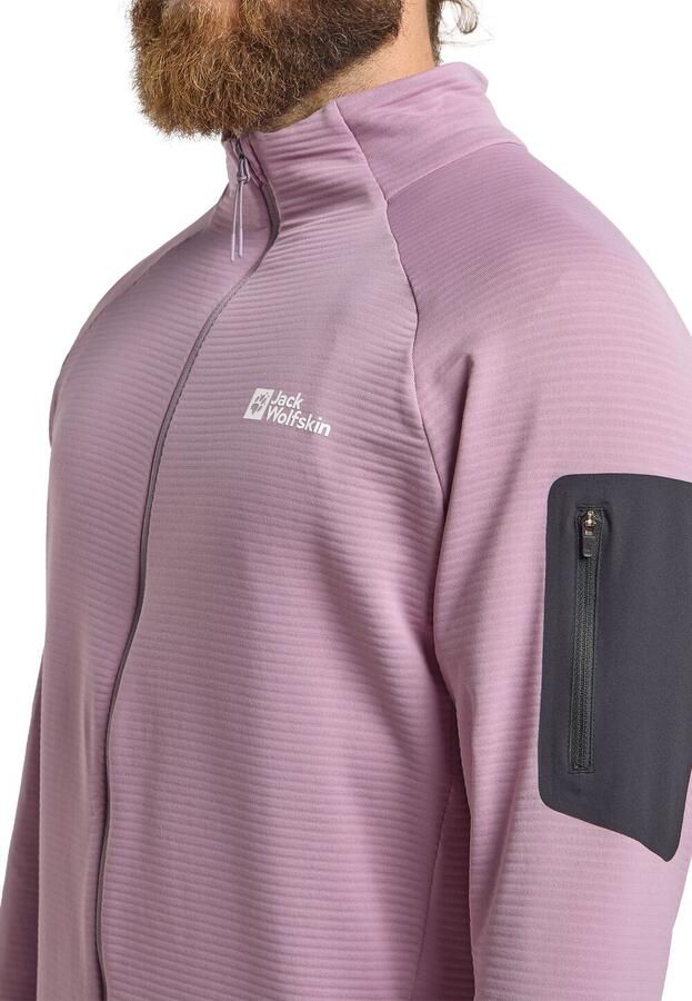 Jack Wolfskin Prelight FZ Men Fleece jack Heren XXL wild blossom wild blossom - Foto 6
