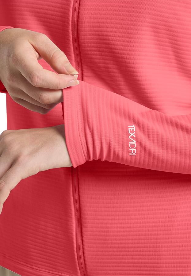 Jack Wolfskin Prelight FZ Women Fleece jack Dames XL sunset coral sunset coral - Foto 8