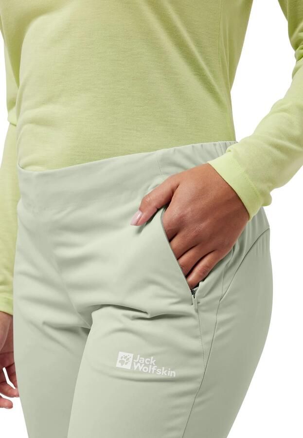Jack Wolfskin Prelight Pro Pant Women Softshellbroek Dames XL mint leaf mint leaf - Foto 4