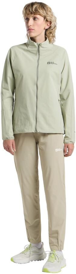 Jack Wolfskin Prelight Stride Jacket Women Softshelljack met zonnebescherming Dames M mint leaf mint leaf - Foto 7