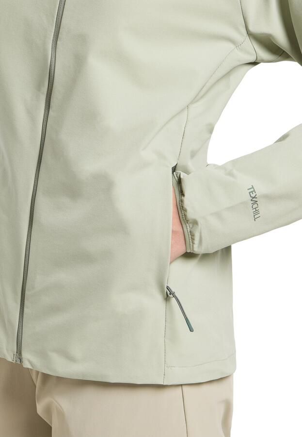 Jack Wolfskin Prelight Stride Jacket Women Softshelljack met zonnebescherming Dames M mint leaf mint leaf - Foto 3