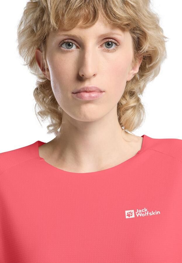 Jack Wolfskin Prelight Stride T-Shirt Women Functioneel shirt Dames XL sunset coral sunset coral - Foto 2