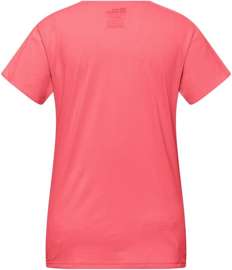 Jack Wolfskin Prelight Stride T-Shirt Women Functioneel shirt Dames XL sunset coral sunset coral