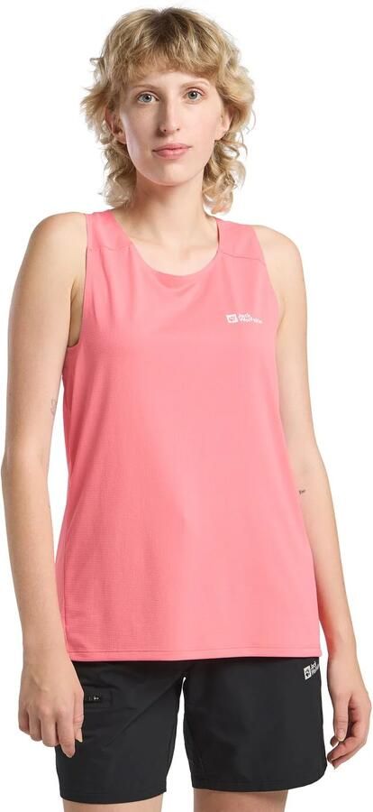 Jack Wolfskin Prelight Stride Tank Women Functioneel topje Dames XL sunset coral sunset coral - Foto 7