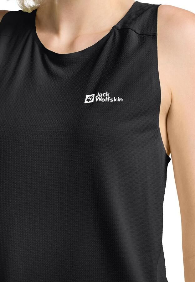 Jack Wolfskin Prelight Stride Tank Women Functioneel topje Dames XL black - Foto 4