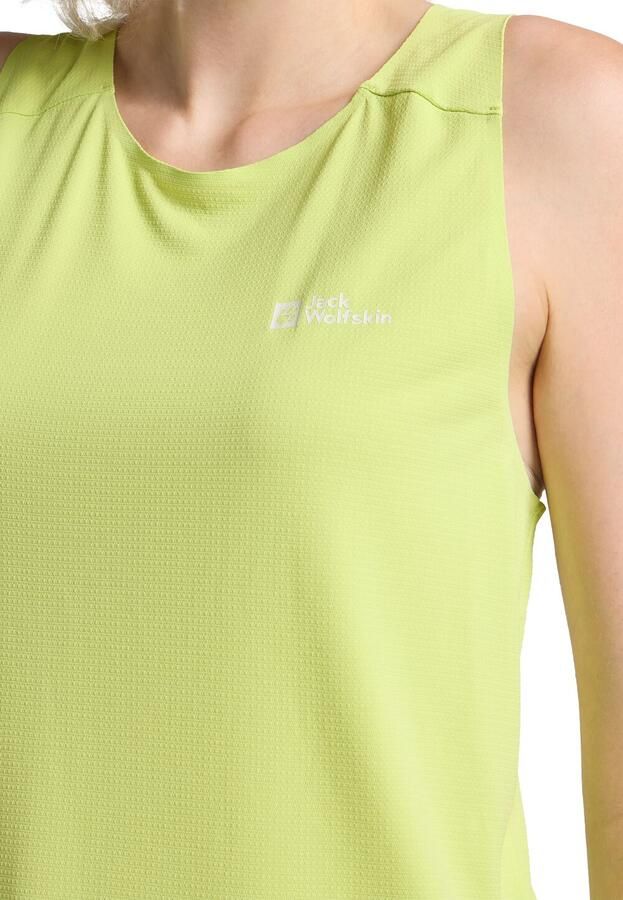 Jack Wolfskin Prelight Stride Tank Women Functioneel topje Dames XL cool matcha cool matcha - Foto 5
