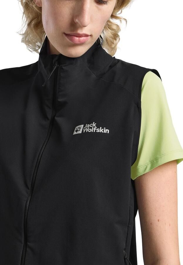 Jack Wolfskin Prelight Stride Vest Women Outdoor-bodywarmer Dames XL black - Foto 4