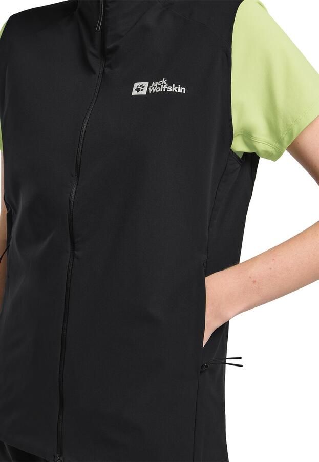 Jack Wolfskin Prelight Stride Vest Women Outdoor-bodywarmer Dames XL black - Foto 5