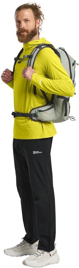 Jack Wolfskin Prelight Swift Hoody Men Functioneel shirt met lange mouwen met capuchon en zonnebescherming Heren XXL chartreuse - Foto 7