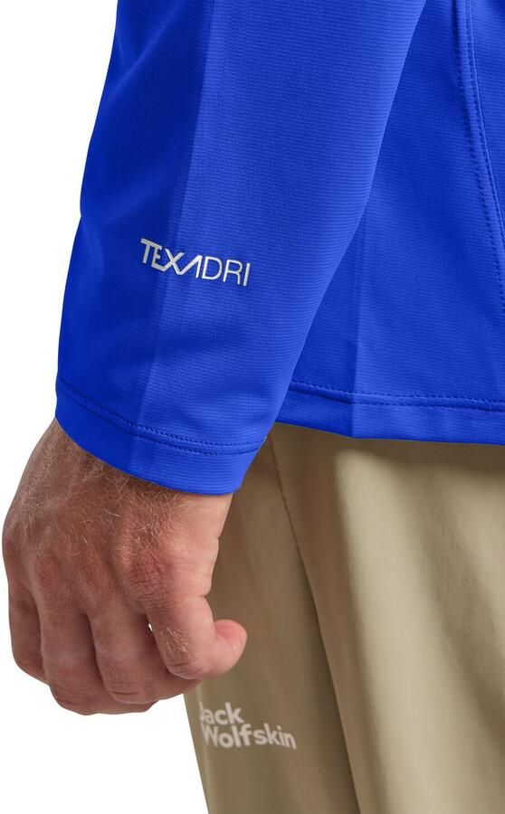 Jack Wolfskin Prelight Swift LS Men Functioneel shirt met lange mouwen en zonnebescherming heren XL blue vibrant blue - Foto 5