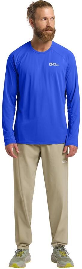 Jack Wolfskin Prelight Swift LS Men Functioneel shirt met lange mouwen en zonnebescherming heren XL blue vibrant blue - Foto 10