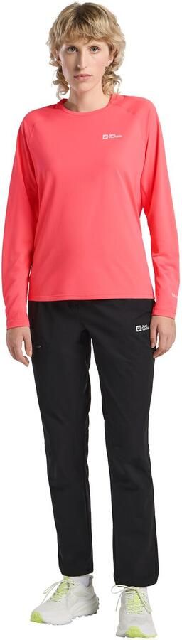 Jack Wolfskin Prelight Swift LS Women Functioneel shirt met lange mouwen en zonnebescherming Dames XL sunset coral sunset coral - Foto 11