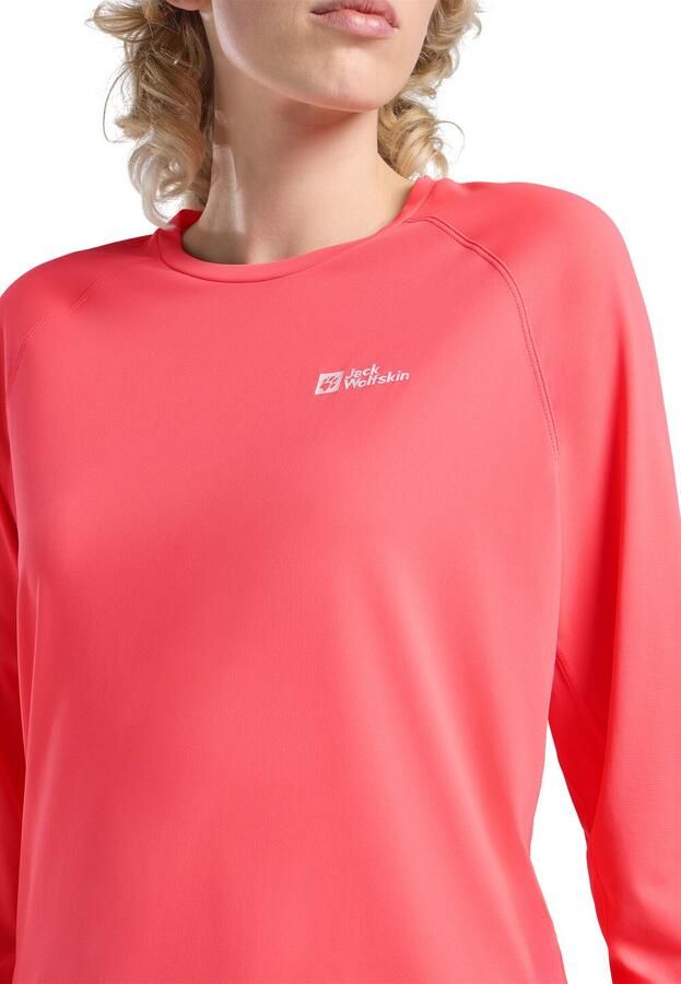 Jack Wolfskin Prelight Swift LS Women Functioneel shirt met lange mouwen en zonnebescherming Dames XL sunset coral sunset coral - Foto 6
