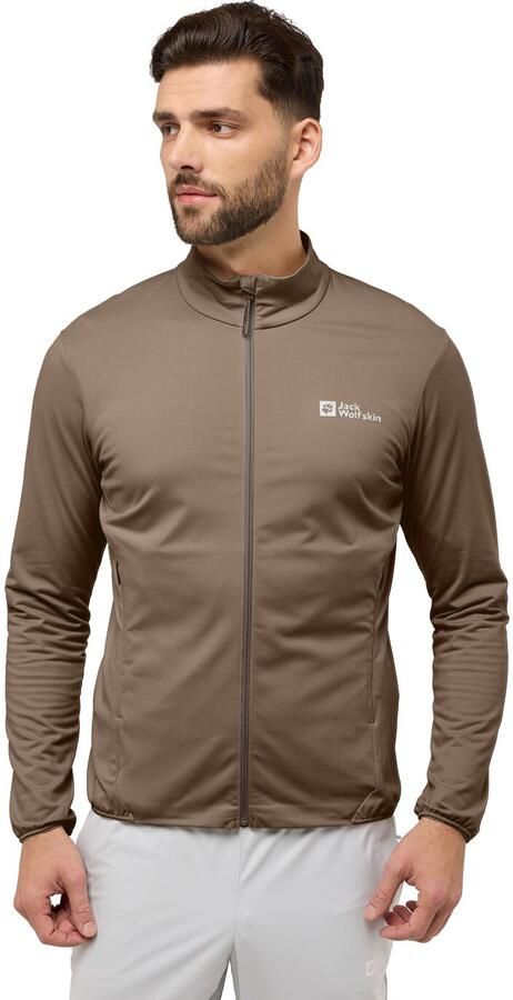 Jack Wolfskin Prelight Trail FZ Men Functioneel jack met lange mouwen Heren XXL cold coffee cold coffee - Foto 6