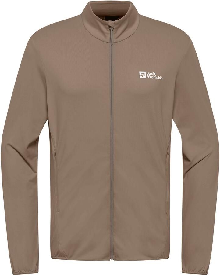 Jack Wolfskin Prelight Trail FZ Men Functioneel jack met lange mouwen Heren XXL cold coffee cold coffee