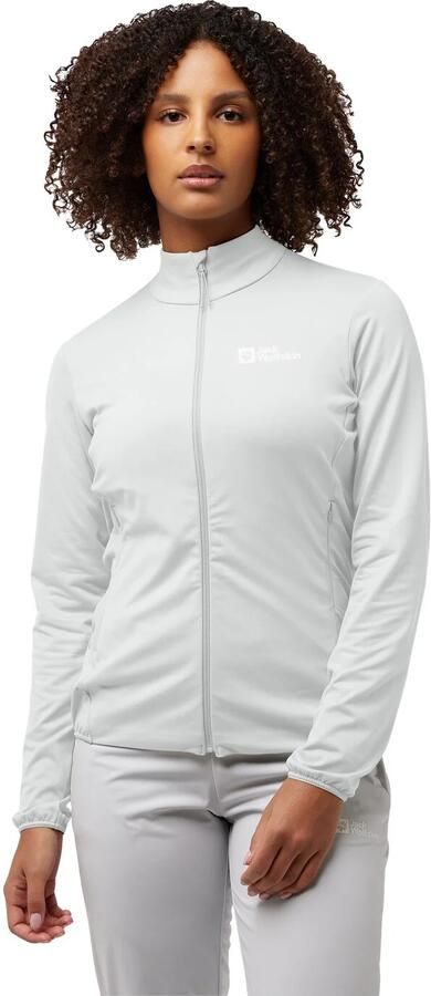 Jack Wolfskin Prelight Trail FZ Women Functioneel jack met lange mouwen Dames XS cool grey Cool Grey - Foto 7