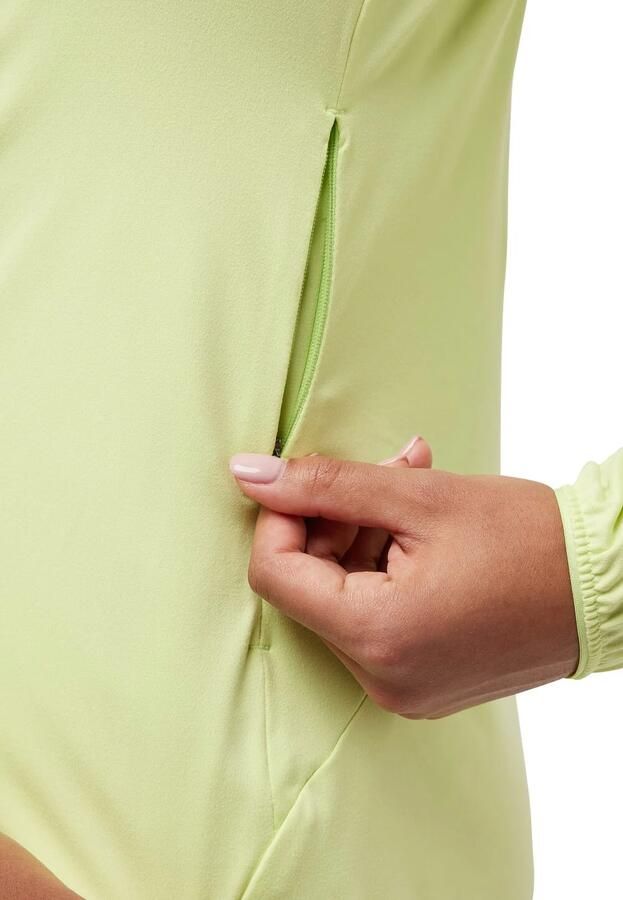 Jack Wolfskin Prelight Trail FZ Women Functioneel jack met lange mouwen Dames XS cool matcha cool matcha - Foto 2