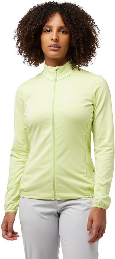 Jack Wolfskin Prelight Trail FZ Women Functioneel jack met lange mouwen Dames XS cool matcha cool matcha - Foto 6