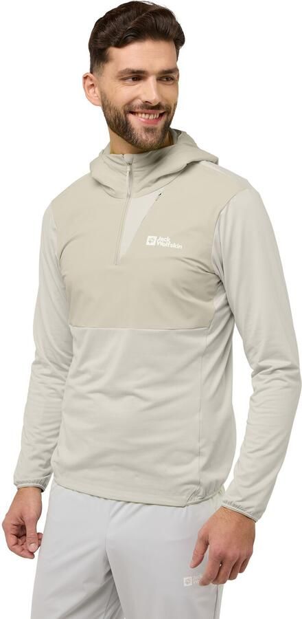 Jack Wolfskin Prelight Trail Hoody Men Functioneel shirt met lange mouwen met capuchon Heren XXL seal - Foto 6