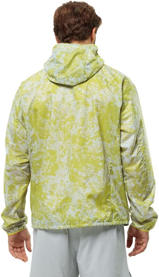 Jack Wolfskin Prelight Wind Jacket Men Windjack Heren XXL grid camo firefly Grid Camo Firefly - Foto 9