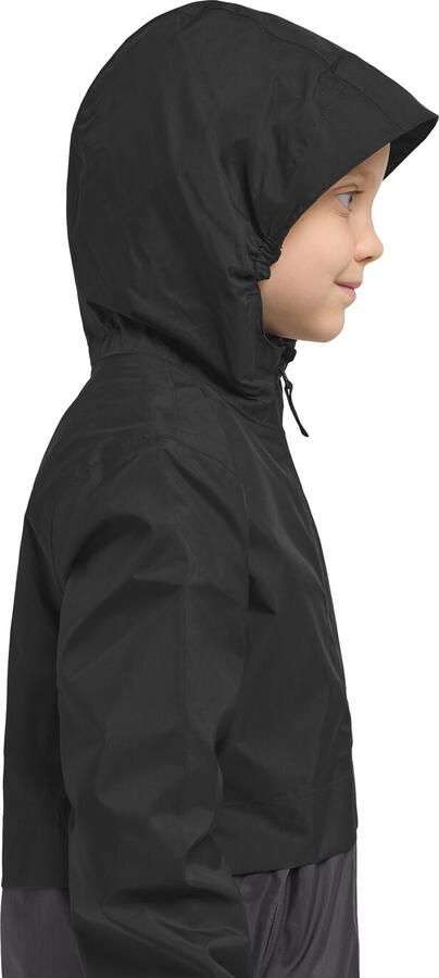 Jack Wolfskin Rainy Days 2L Jacket Kids Regenjack Kinderen 104 granite black granite black - Foto 6