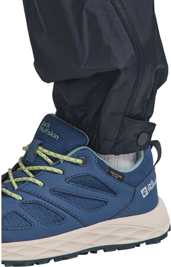 Jack Wolfskin Rainy Days Pants Kids Kinderen regenbroek 104 black - Foto 3
