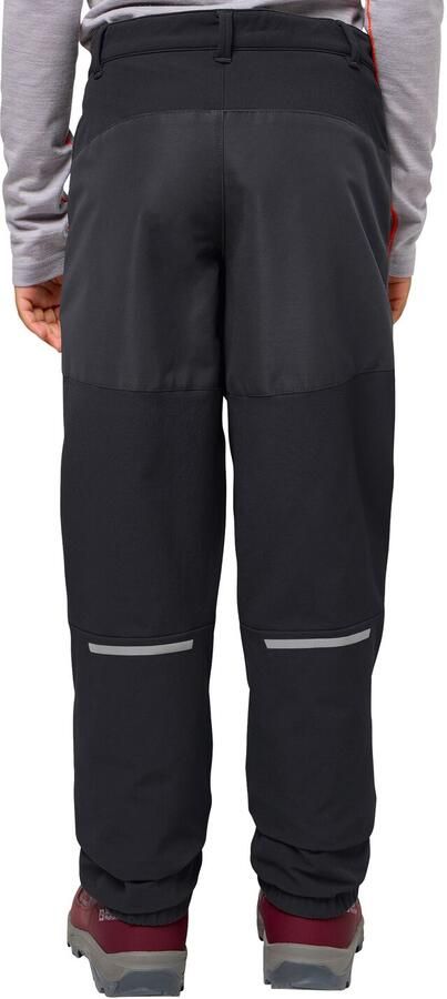 Jack Wolfskin Rascal Winter Pants Kids Softshellbroek Kinderen 104 black - Foto 6