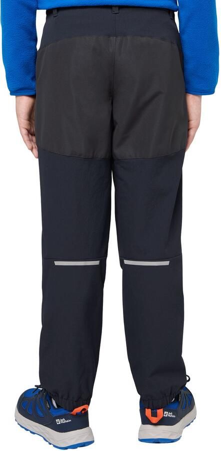 Jack Wolfskin Rascal Winter Pants Kids Softshellbroek Kinderen 104 blue night blue - Foto 6