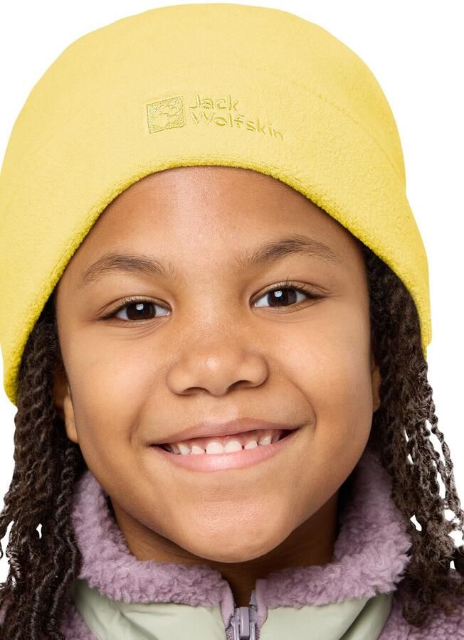 Jack Wolfskin Real Stuff Beanie Kids Wintermuts Kinderen One Size lemon ice lemon ice - Foto 4