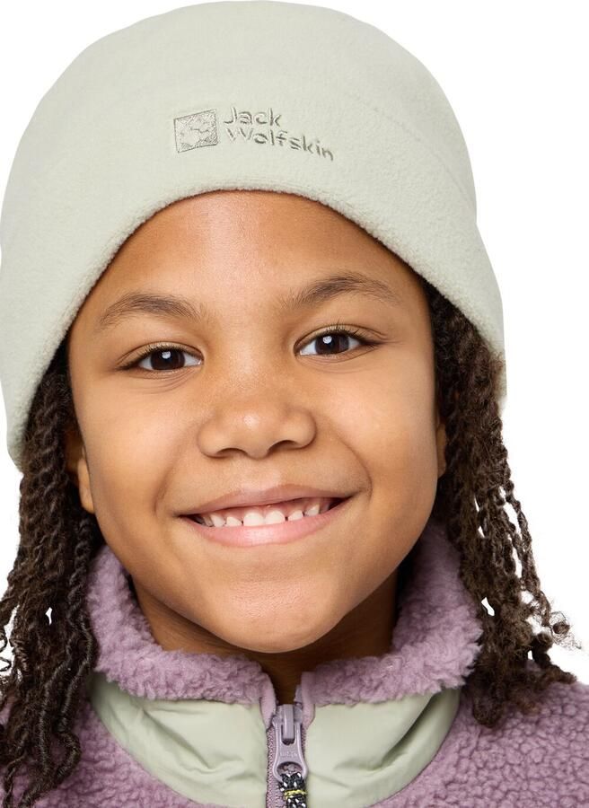 Jack Wolfskin Real Stuff Beanie Kids Wintermuts Kinderen One Size mint leaf mint leaf - Foto 2
