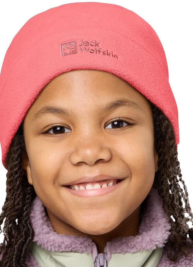 Jack Wolfskin Real Stuff Beanie Kids Wintermuts Kinderen One Size sunset coral sunset coral - Foto 4