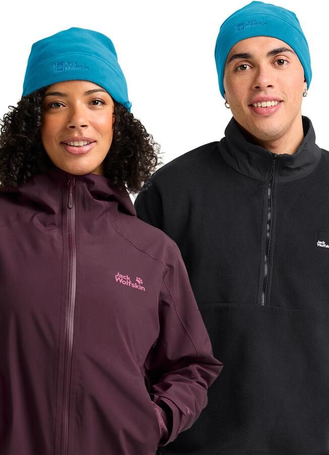 Jack Wolfskin Real Stuff Beanie muts One Size aurora blue aurora blue - Foto 5