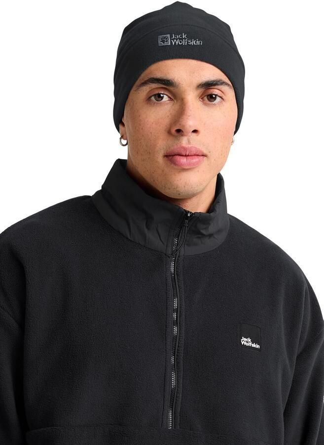 Jack Wolfskin Real Stuff Beanie muts One Size black - Foto 4