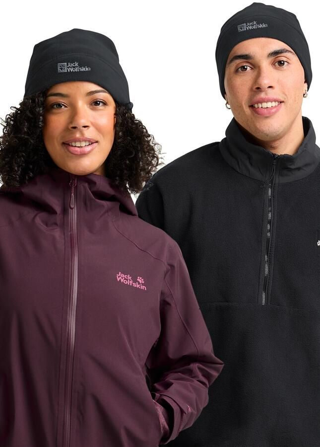 Jack Wolfskin Real Stuff Beanie muts One Size black - Foto 5