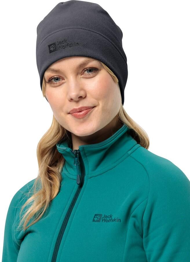 Jack Wolfskin Real Stuff Beanie muts One Size ebony
