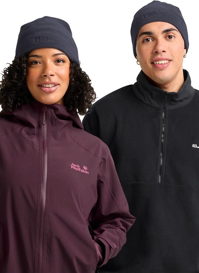 Jack Wolfskin Real Stuff Beanie muts One Size graphite - Foto 5