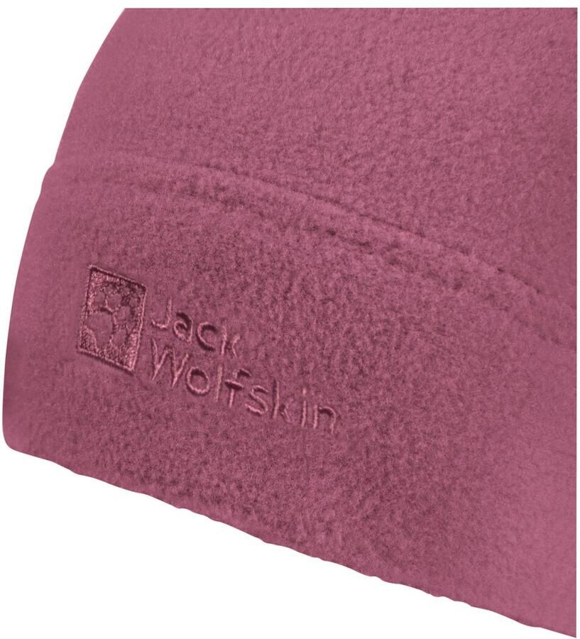 Jack Wolfskin Real Stuff Beanie muts One Size raisin - Foto 2