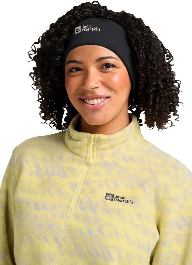 Jack Wolfskin Real Stuff Headband Hoofdband One Size black - Foto 3